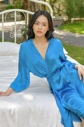 Diana Silk Short Robe